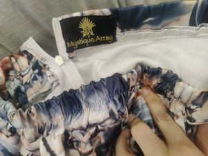 Bohemian Floral Print Skirt