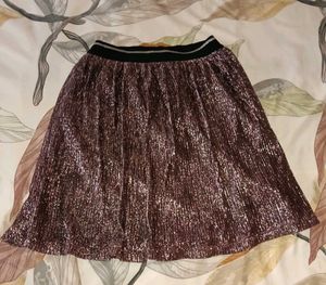 Sparkling A-Line Mini Skirt