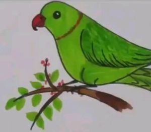 Hand made wall paper painting 1 pic
