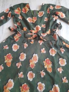 Boutique Piece, Floral Silk Gown