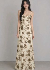 Floral Print Maxi Dress