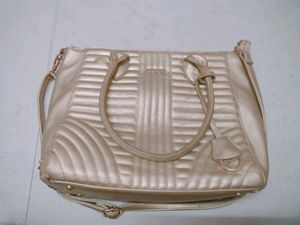 Gold Tote Bag