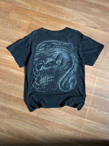 vtg Men's Dragon Skull Graphic T-Shirt