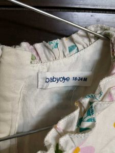 BabyOye Charming Floral Print Dress