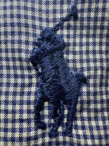 POLO RALPH LAUREN CHECK COTTON DRESS SHIRT