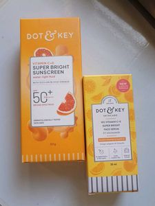 Dot & Key Vitamin C+E Sunscreen & Vit C serum