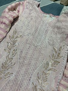Elegant Chikankari Kurta Set