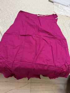 Vibrant Pink Saree Peticoat