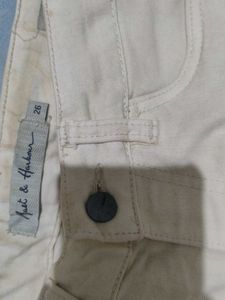 Must & Harbour Beige Cargo Pants