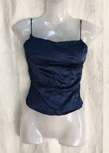 Chic Blue Camisole Top