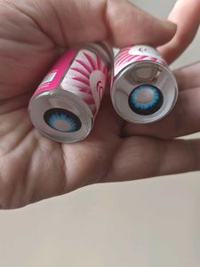 dark blue cosplay contact lens