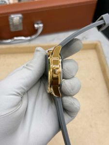 Tommy Hilfiger Grey Gold Silicon Belt ⌚