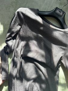 Ribbed Body con Dress
