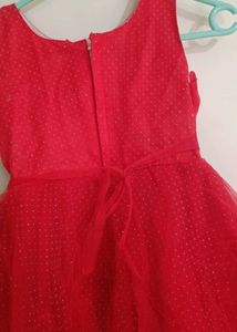 Red Party dress 👗 Rakhi special