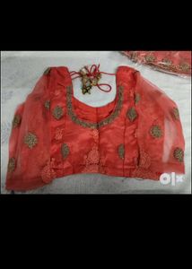 Gorgeous Pink &amp; Gold Lehenga