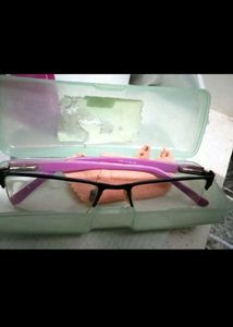 Stylish Half-Rimmed Eyeglasses