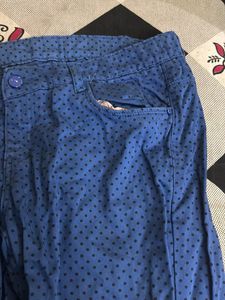 Blue  🔵printed💙 Jeans🩵