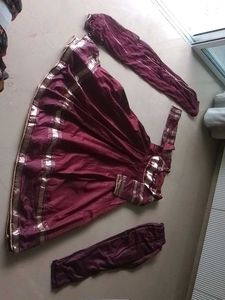 Elegant Maroon Kurti Dress