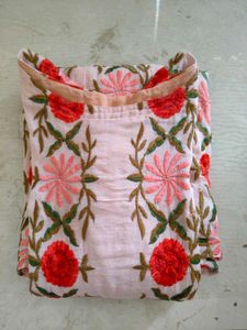 Floral Kurti Pant Set