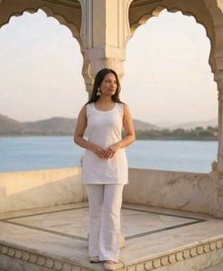 🎀White Chikankari Kurta(CUSTOMIZABLE)