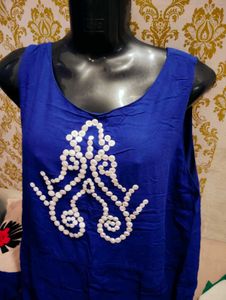 Elegant Royal Blue Maxi Dress