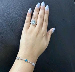 Beautiful Silver Plated Ring