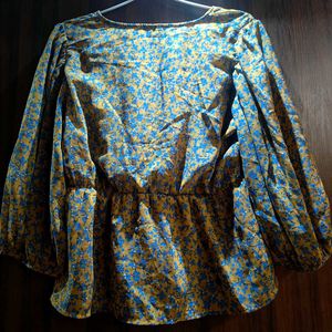 Women's Floral Muse Peplum