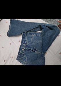 Flared Denim Jeans