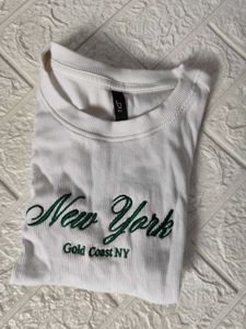 New York Crew Neck T-shirt