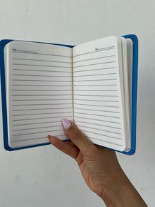 Blue Lined Notebook Journal