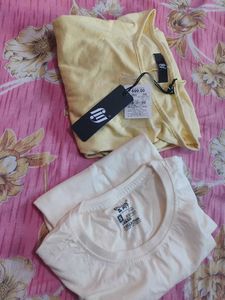 Yellow Top with Pearl Detail combo 2
