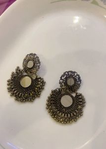 Boho Mirror Drop Earrings