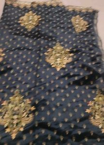 Elegant Embroidered Saree