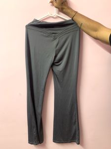 Women's Grey Flared Pants