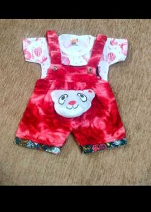 Cute Baby Overalls &amp; T-Shirt Set
