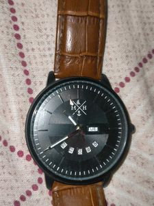 Classic Men's Watch - Brown Leather