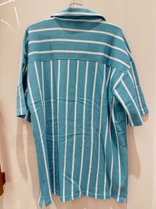 Men's Striped Short Sleeve Shirt