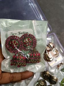 Jhumka Earrings &amp;Stude