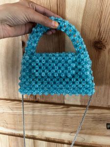 handmade bead bag mini size