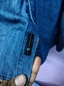 Men's Blue Denim Shirt