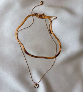ROSE GOLD ANTI TARNISH NECKLACE COMBO
