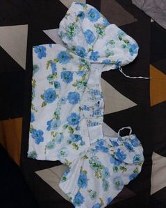 Zara Floral Crop Top