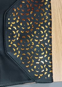 Black Clutch / Sling Bag Without Chain