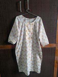 Comfortable Cotton Printed Kurta