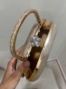 Golden Bag With Chain