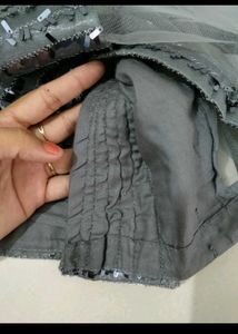 Grey Designer Blouse