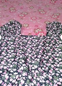 Floral Print Mini Dress