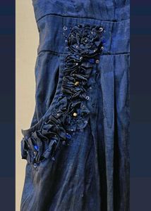 Blue Embellished Dress