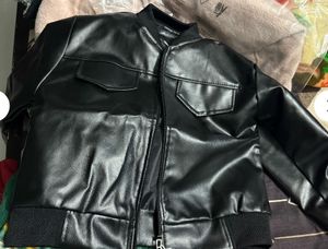 Stylish Black Bomber Jacket