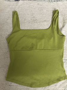 Trendy Green Tank Top